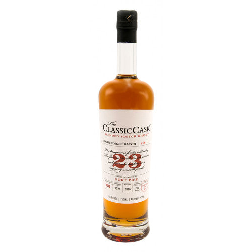 Classic Cask Port Pipe Blended Scotch 23 year 750 ml - Cork & Mash