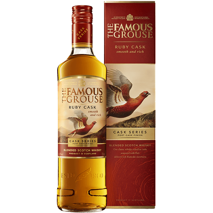 The Famous Grouse Ruby Cask Series 750 ml - Cork & Mash