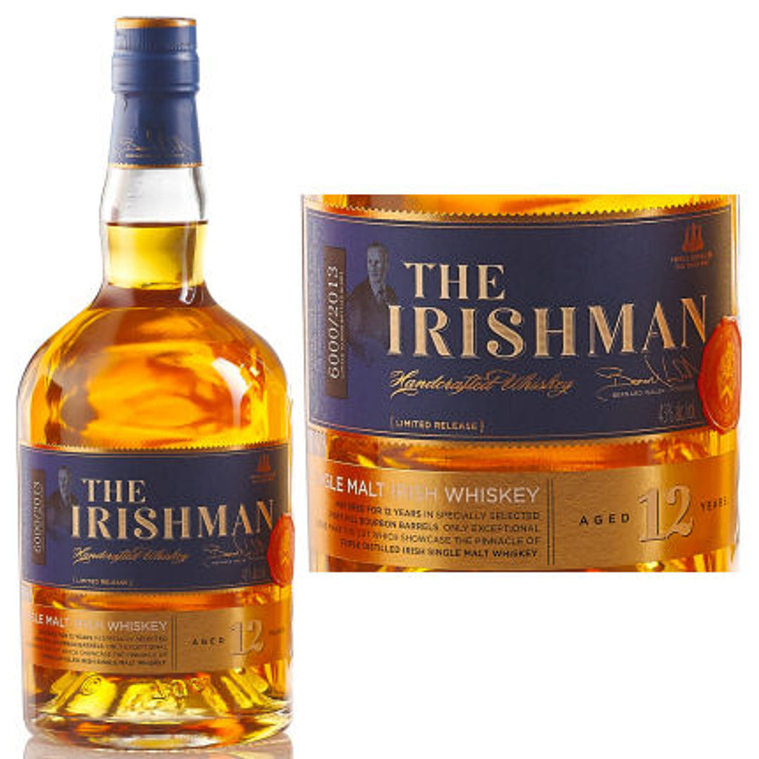 The Irishman 12 year 750 ml - Cork & Mash