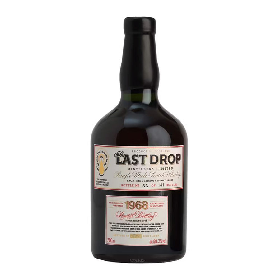 The Last Drop Cask Glenrothes Cask 13504 Bottle #159 1968 750ml - Cork & Mash