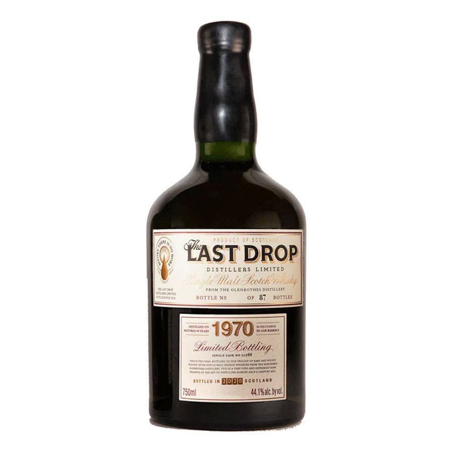 The Last Drop Glenrothes 1970 750ml - Cork & Mash