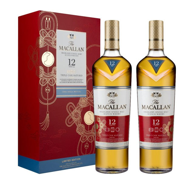 The Macallan Double Cask Chinese New Year 2-pack 2x750 ml - Cork & Mash