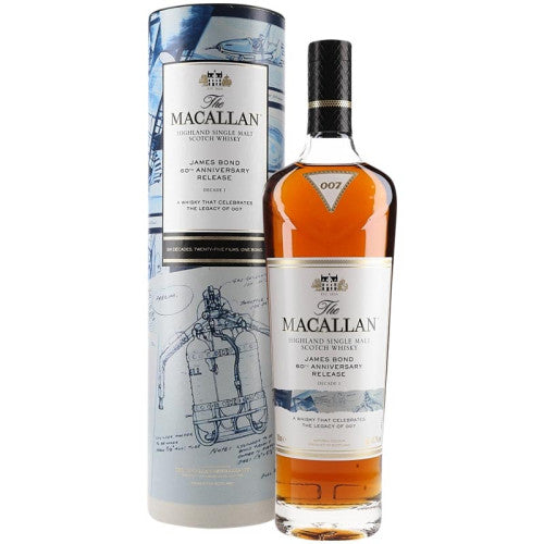 The Macallan James Bond 60th Anniversary Release Decade I 700ml - Cork & Mash