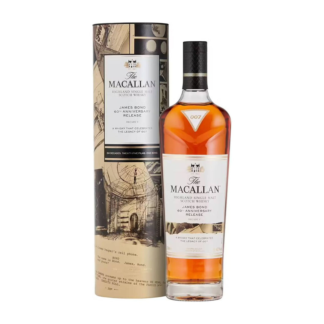 The Macallan James Bond 60th Anniversary Release Decade V 750ml - Cork & Mash