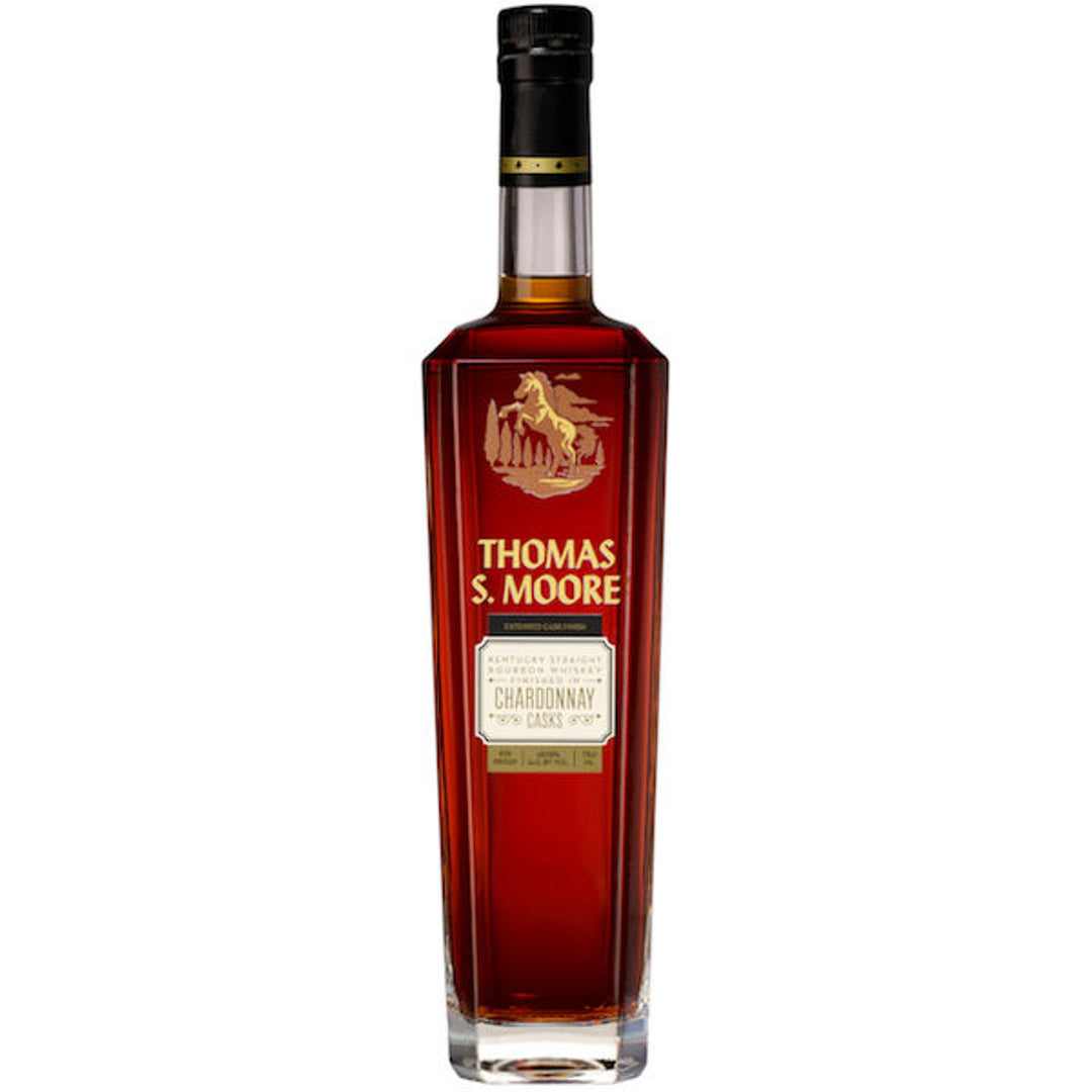 Thomas S. Moore Kentucky Straight Bourbon Whiskey Finished in Chardonnay Casks 750 ml - Cork & Mash