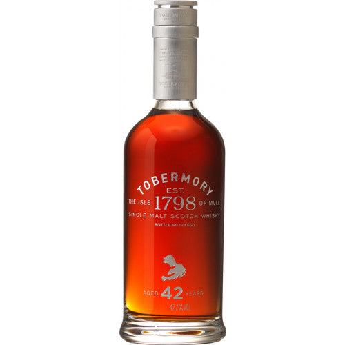 Tobermory 42 Years Old Single Malt Scotch Whisky 42 year 750 ml - Cork & Mash