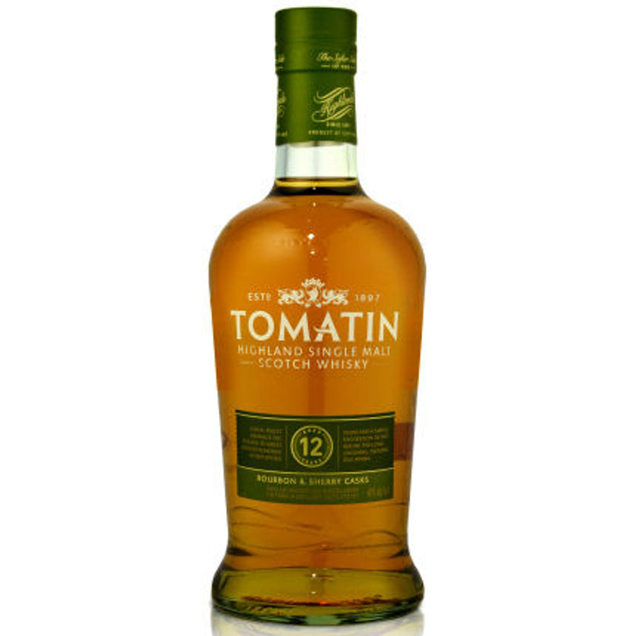 Tomatin 12 Year Single Malt Scotch 750ml - Cork & Mash