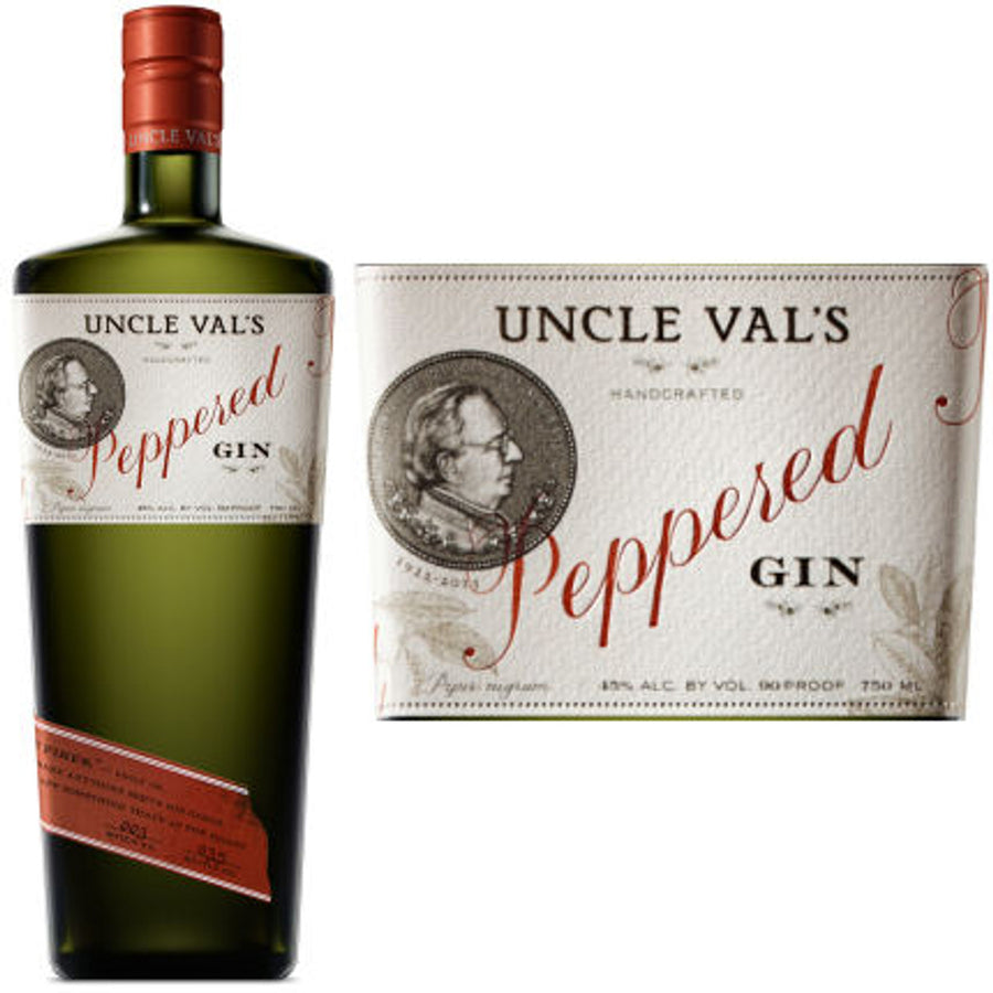 Uncle Vals Peppered Gin 750 ml - Cork & Mash