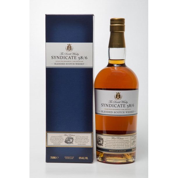 Syndicate 58/6 Blended Scotch Whiskey 750 ml - Cork & Mash