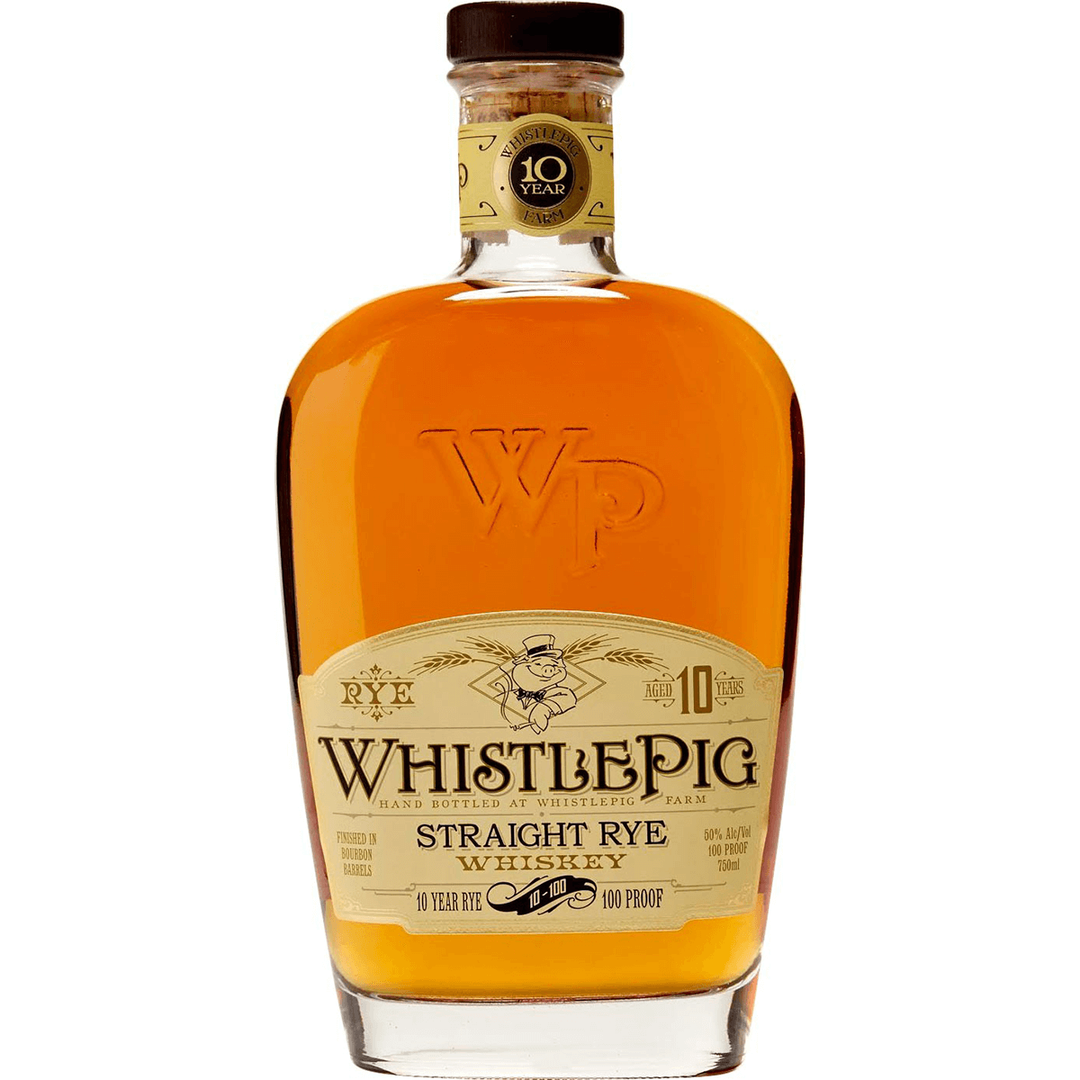 Whistlepig 10 Year straight Rye 750ml - Cork & Mash