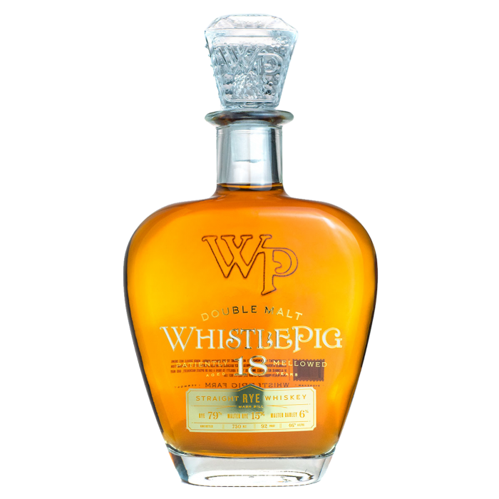 WhistlePig 18 Year Double Malt Rye 750ml - Cork & Mash