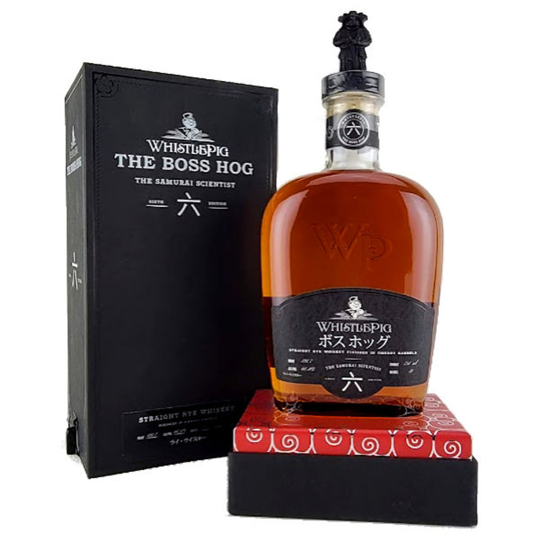 Whistlepig The Boss Hog The Samurai Scientist Rye (Katakana Edition) 750 ml - Cork & Mash