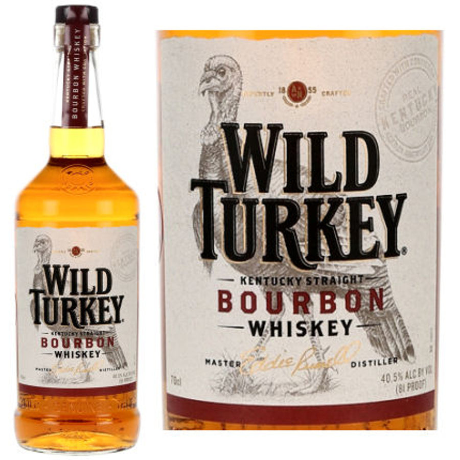 Wild Turkey Kentucky Straight Bourbon Whiskey 750 ml - Cork & Mash