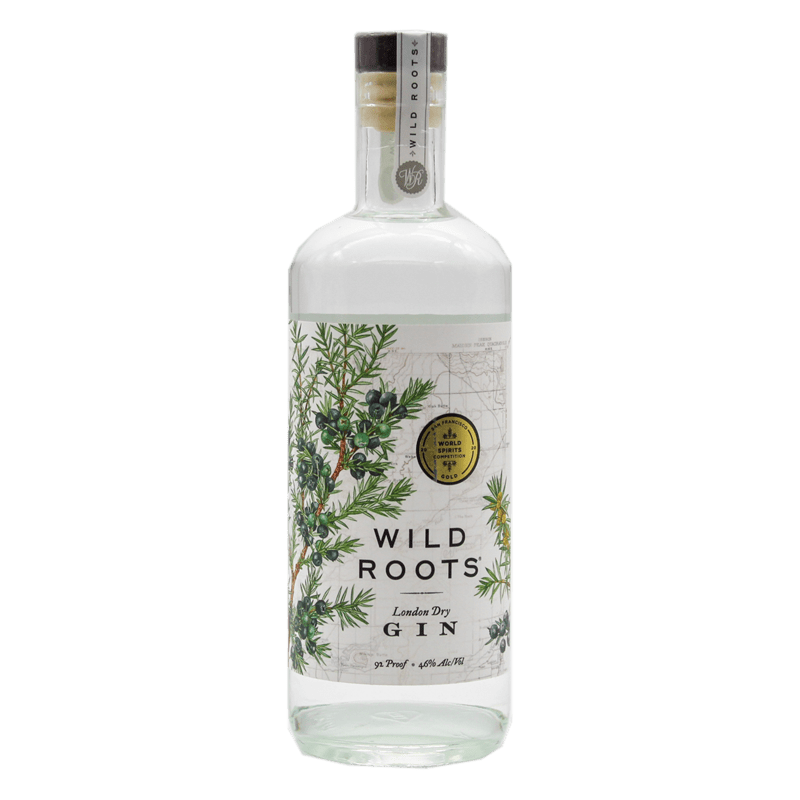 Wild Roots London Dry Gin 750 ml - Cork & Mash