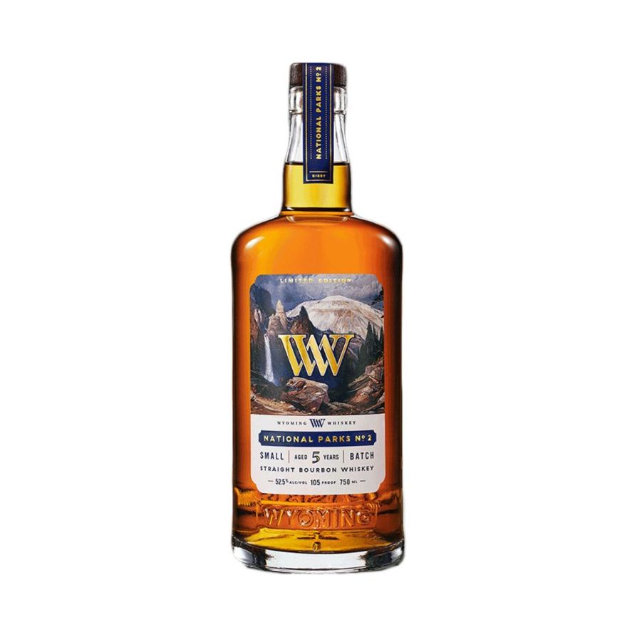 Wyoming National Parks No 2 Limited Edition Small Batch Straight Bourbon 750 ml - Cork & Mash