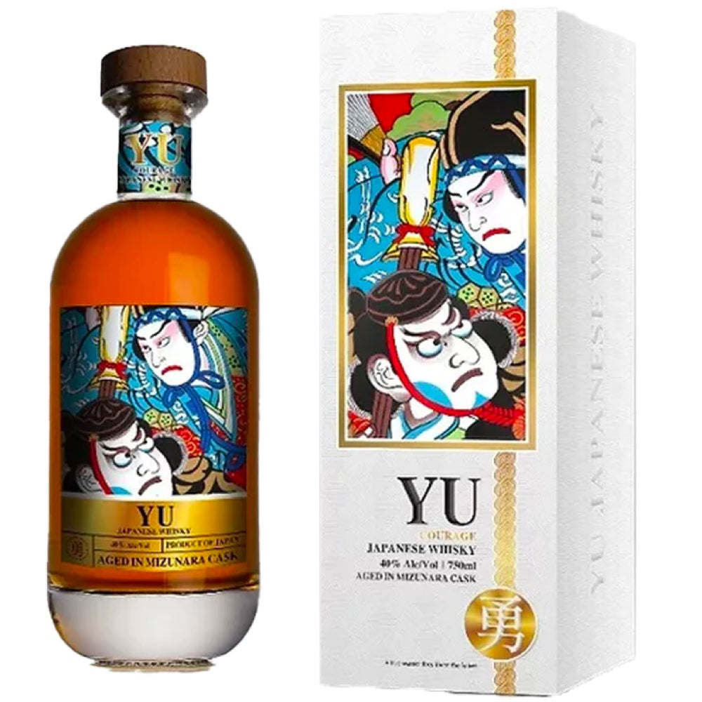 Yu Courage Japanese Mizunara Cask 750 ml - Cork & Mash